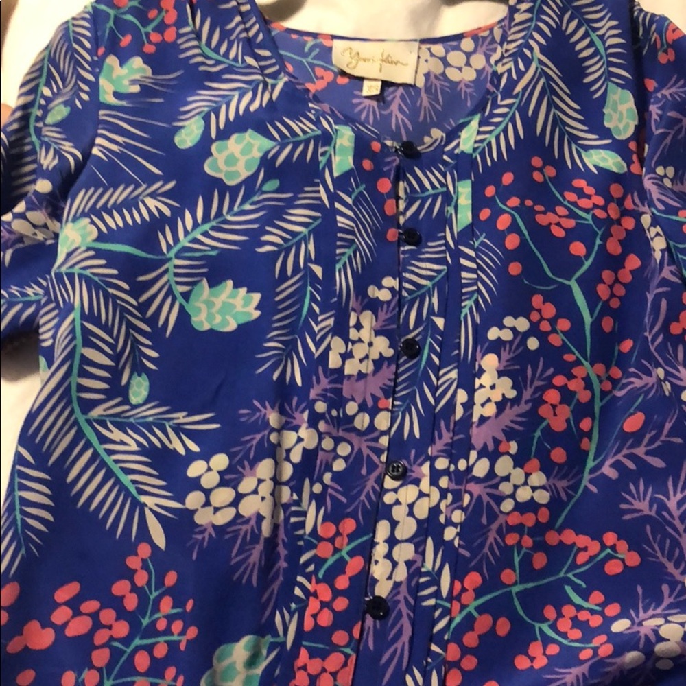 Silk designer blouse